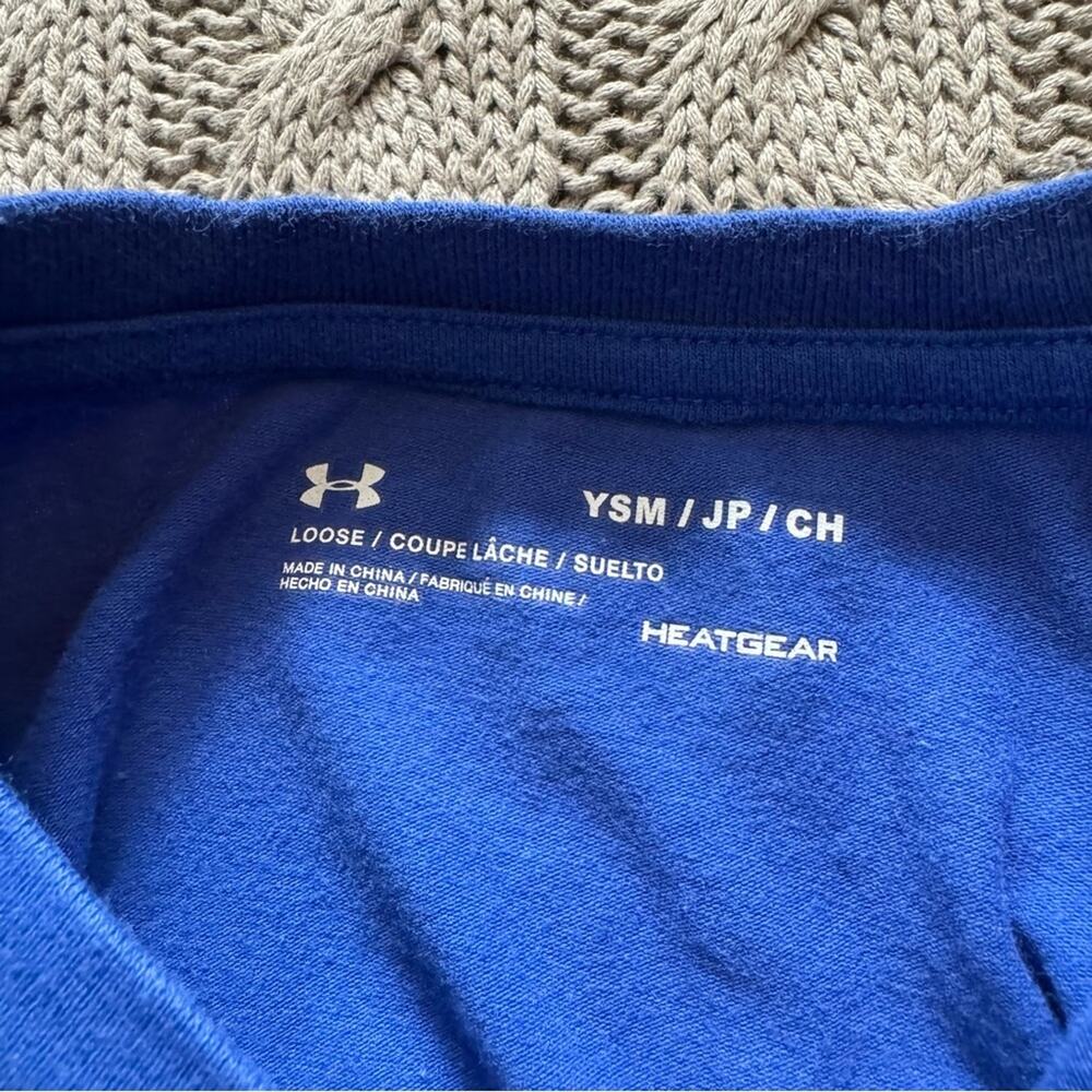 Under Armour Long Sleeved Color Block Steph Curry SC Shirt ~ YS 6/7 - Picture 5 of 7
